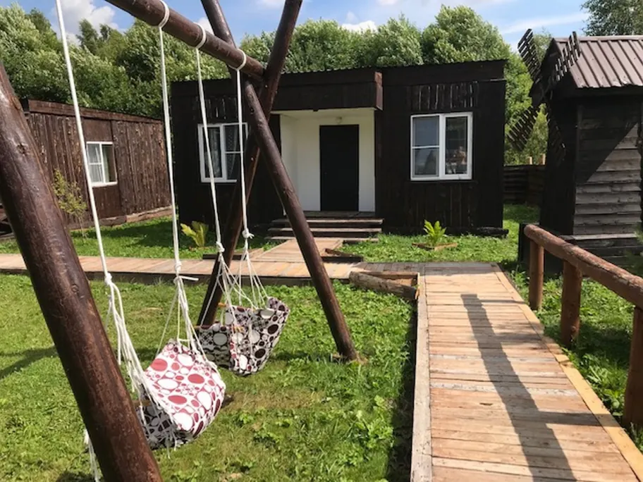 Уютные домики у Рузского водохранилища