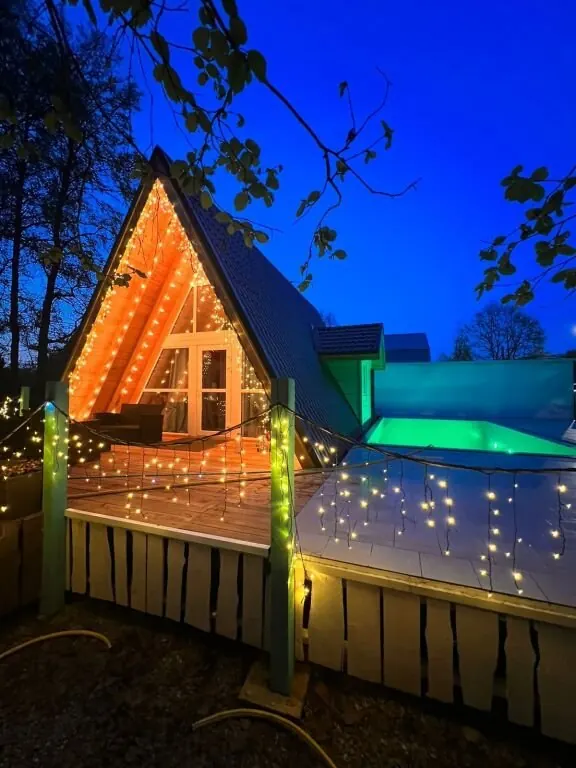Частный дом A-frame DubHouse